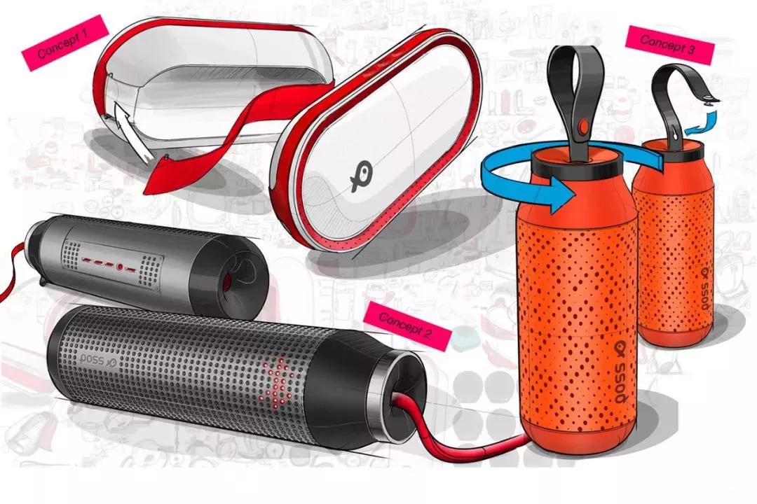 “致敬工業設計師”——(草圖、效果圖、手板、生產)設計過程展示(圖6)